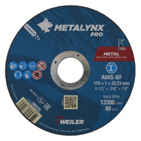 METALYNX PRO METAL vágókorong 230x2,0x22,2 A36S- BF