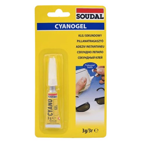 SOUDAL Cyanogel Super Glue Gel 3g