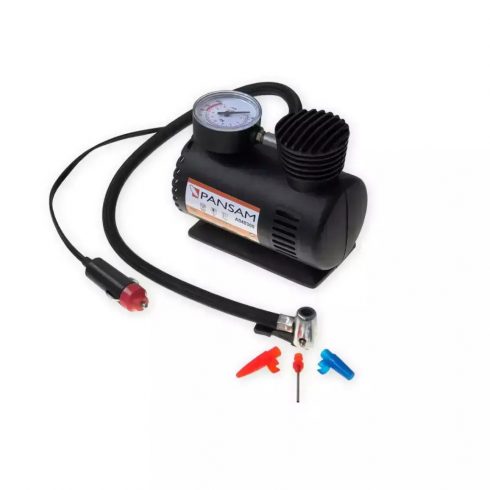 DEDRA  Kompresszor automobilhoz, 12V 250PSI 11l/min, tömlő 0,5cm  A040300