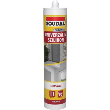 SOUDAL Univerzális sziloplaszt transzparens 280 ml