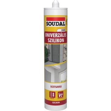 SOUDAL Univerzális sziloplaszt fehér 280 ml