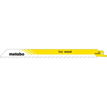   METABO 5 db kardfűrészlap "fast wood" 225 x 1,25 mm (628244000)