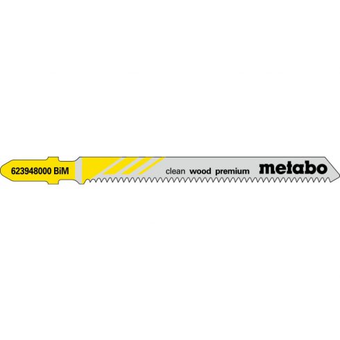 METABO 5 db szúrófűrészlap "clean wood premium" 74/ 1,7 mm (623948000)