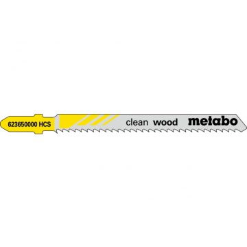   METABO 5 db szúrófűrészlap "clean wood" 74/ 2,5 mm (623650000)